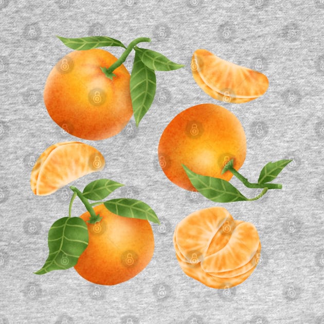 Tangerines by CleanRain3675